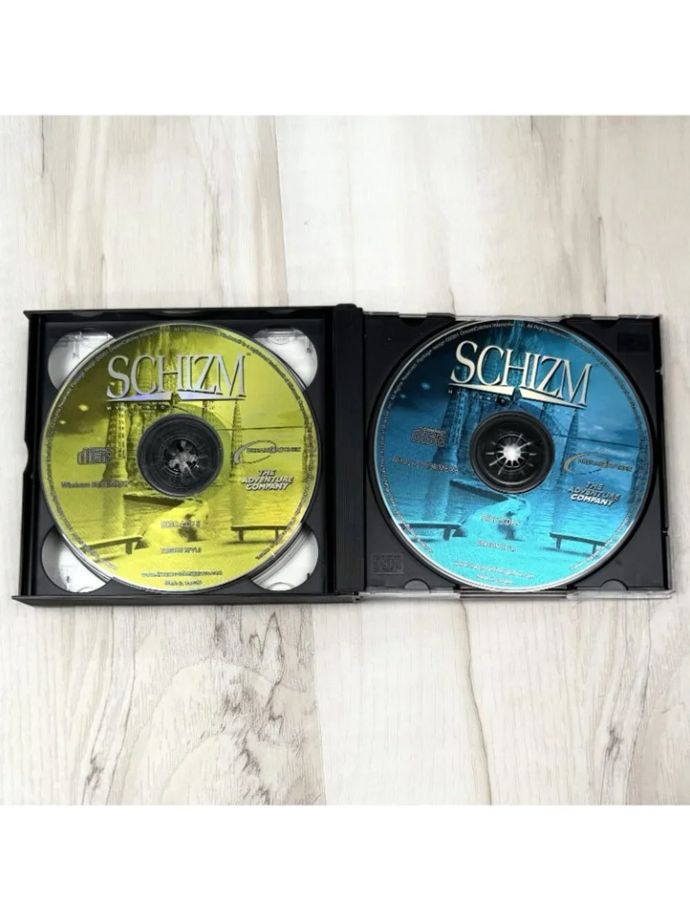 VTG Lot 3 PC CD-Rom Video Games B Sokal Syberia Schizm Sid Meier's Civilization